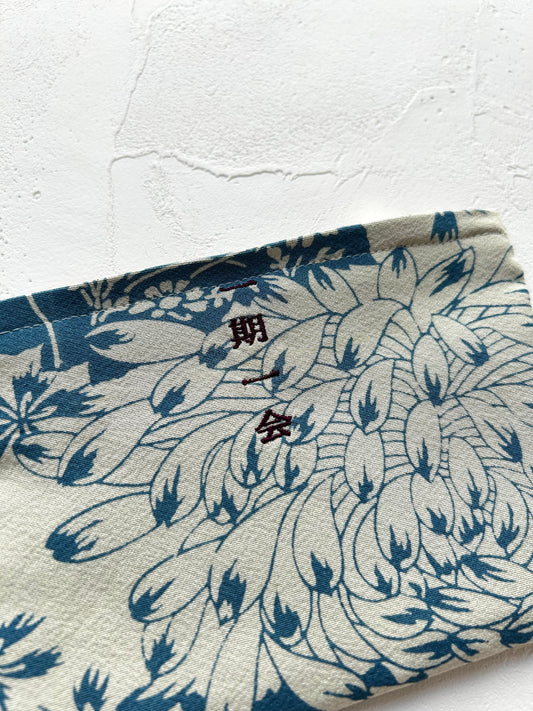 KOTOWAZA POUCH -Seiran (Indigo Bloom)