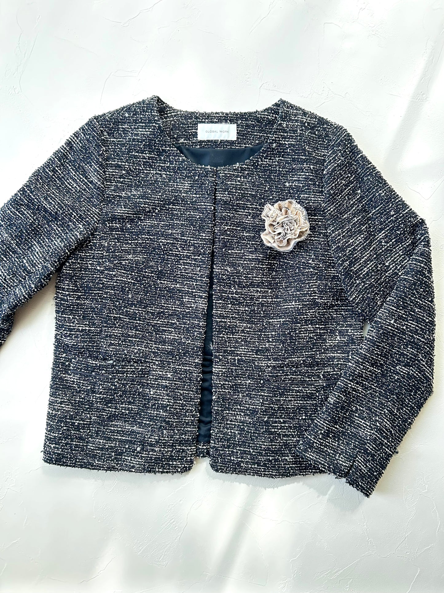 HANA BROOCH -Ginfubuki(Flower Stardust)