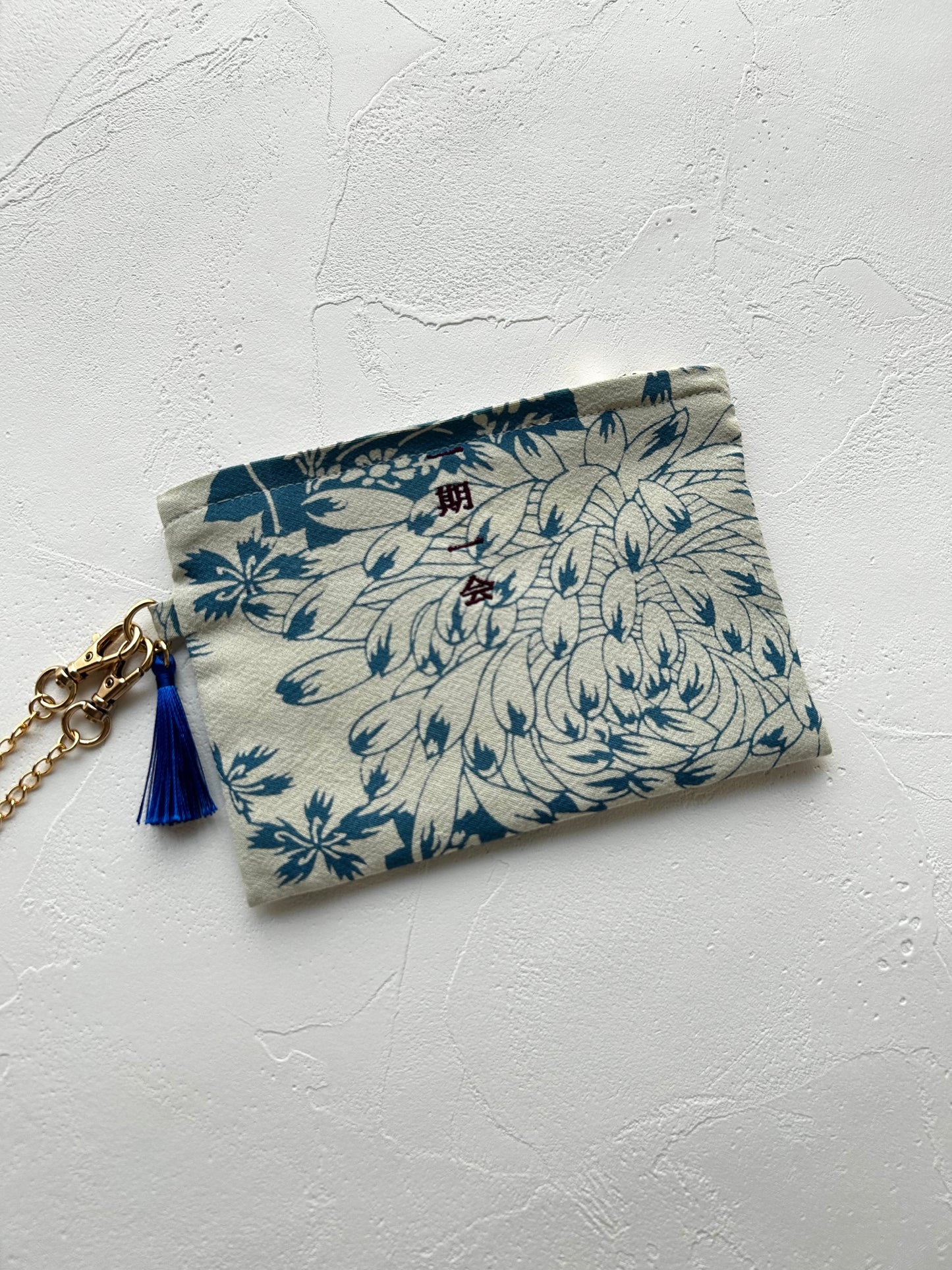 KOTOWAZA POUCH -Seiran (Indigo Bloom)