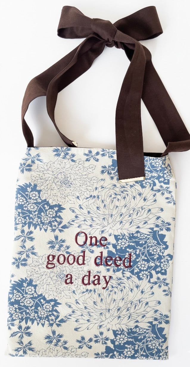 KOTOWAZA BAG - Seiran (Indigo Bloom)