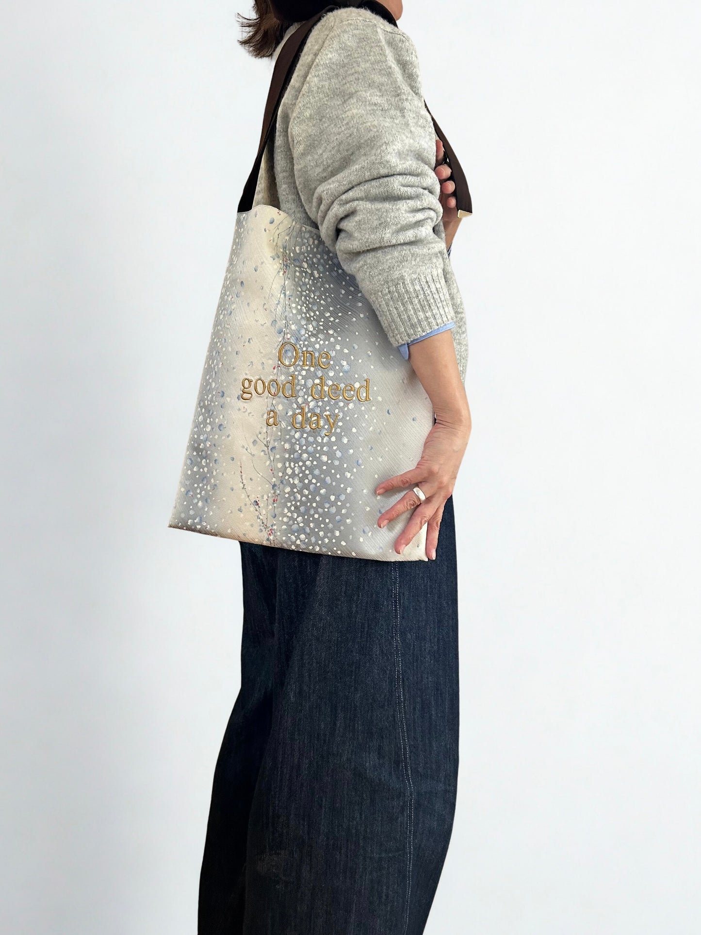 KOTOWAZA BAG - Ginfubuki (Silver Snowfall)