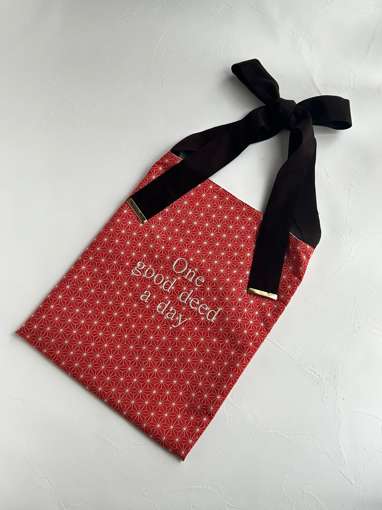 KOTOWAZA BAG - Asanoha (Crimson Star)