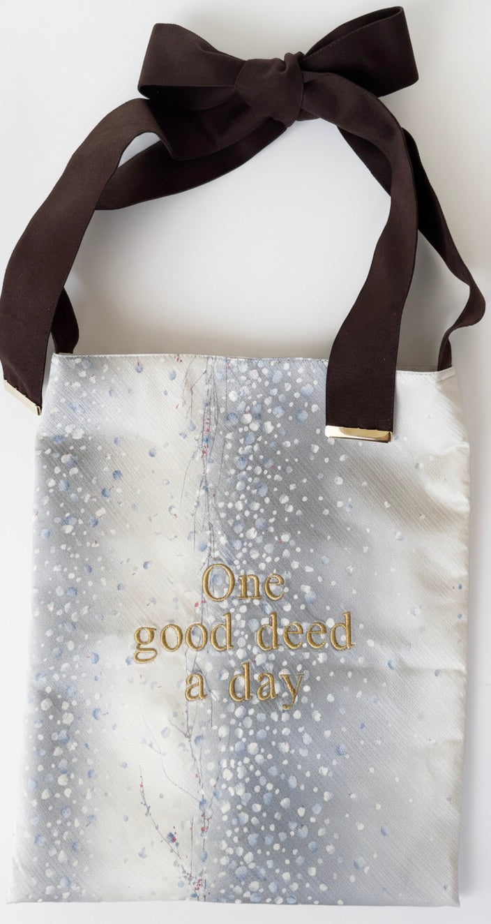 KOTOWAZA BAG - Ginfubuki (Silver Snowfall)