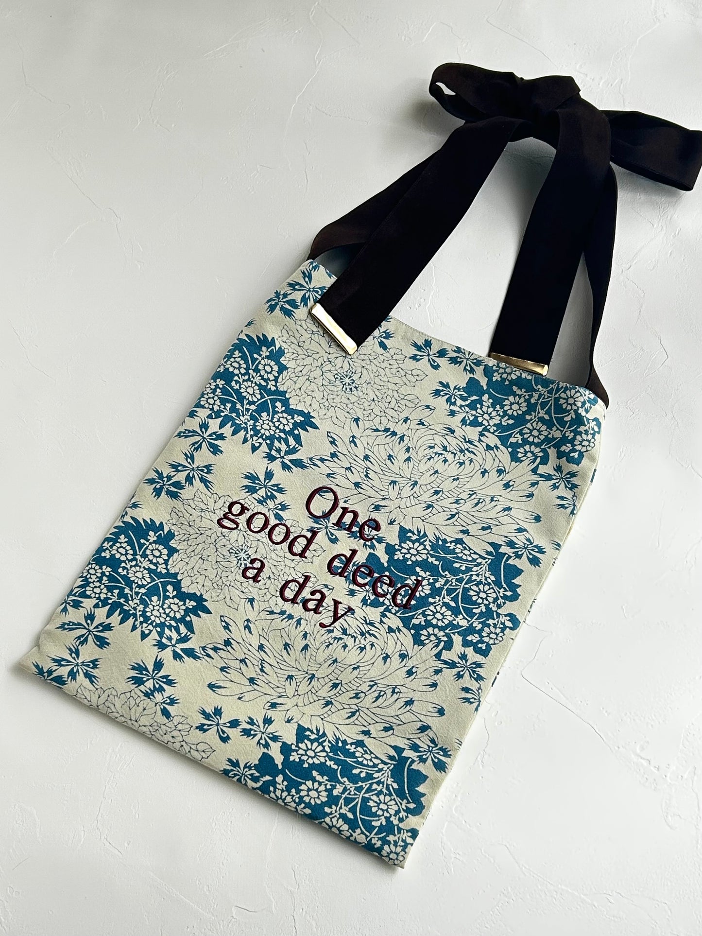 KOTOWAZA BAG - Seiran (Indigo Bloom)